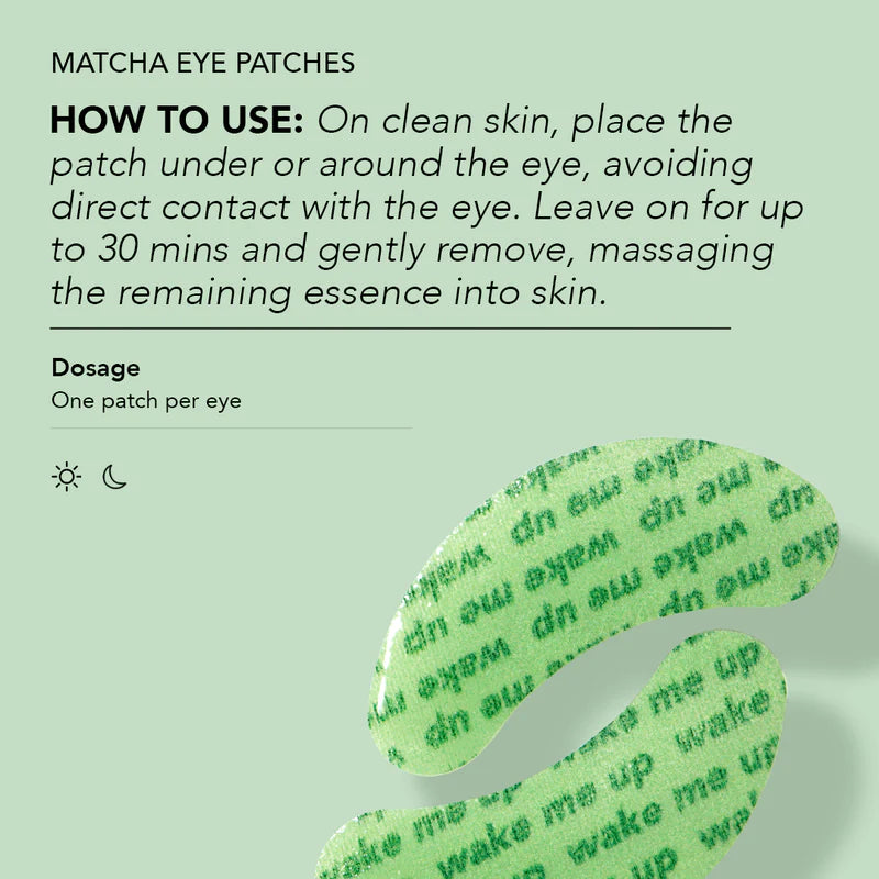 Clearstem Matcha Eye Patches