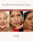 ILIA Mini Lip Sketch Duo - Lipstick + Lip Liner Gift Set