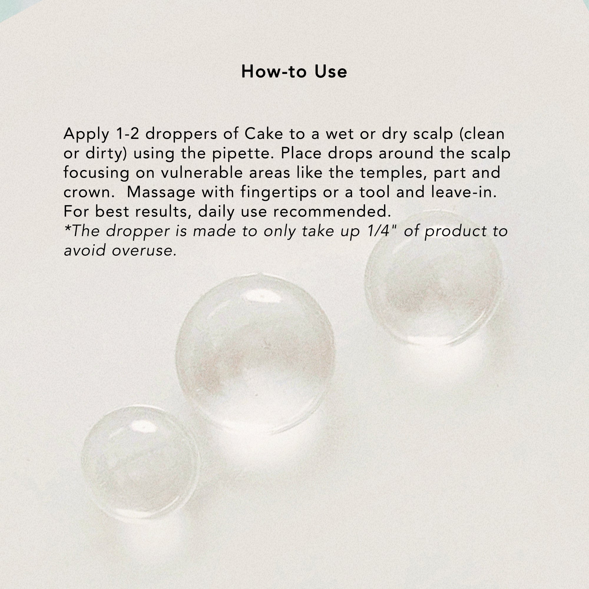 REVERIE Cake Restorative Scalp Tonic