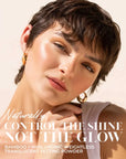 Fitglow Beauty Bamboo Hyaluronic Loose Setting Powder + Brush Duo