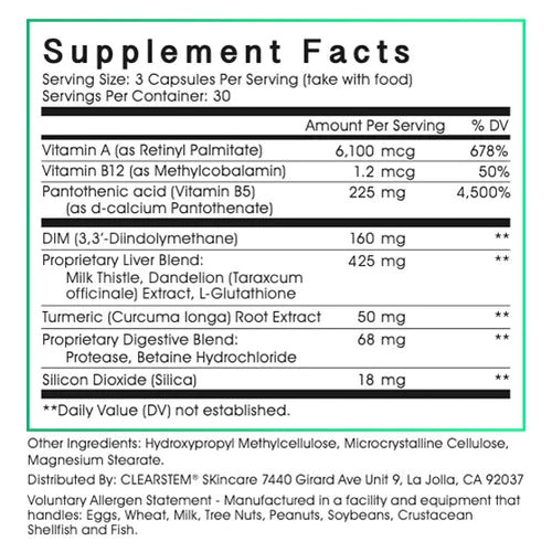 Clearstem Mind Body Skin 2 (No 5-HTP)