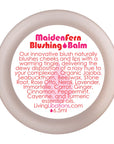 Living Libations Maiden Fern Blushing Balm