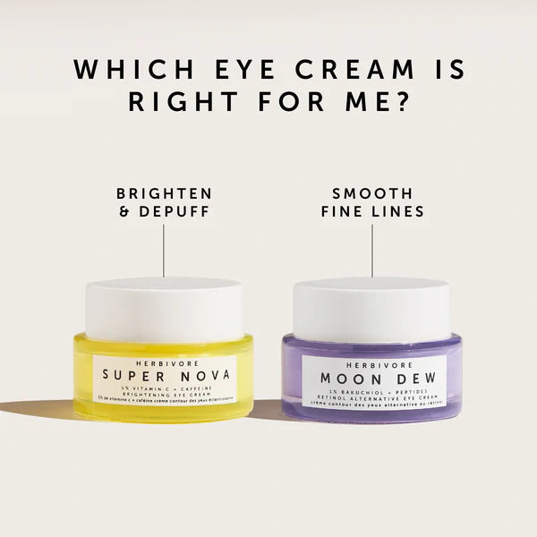Herbivore Moon Dew 1% Bakuchiol + Peptides Retinol Alternative Firming Eye Cream