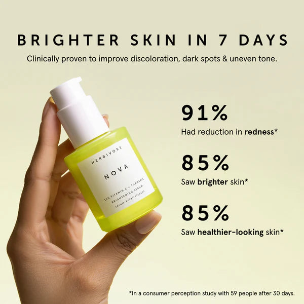 Herbivore Nova 15% Vitamin C + Turmeric Brightening Serum