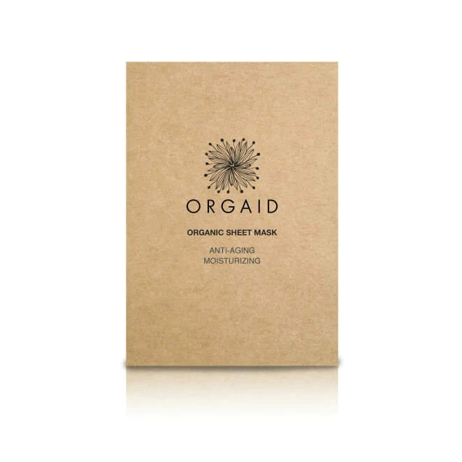 Orgaid Organic Sheet Mask Anti-Aging & Moisturizing
