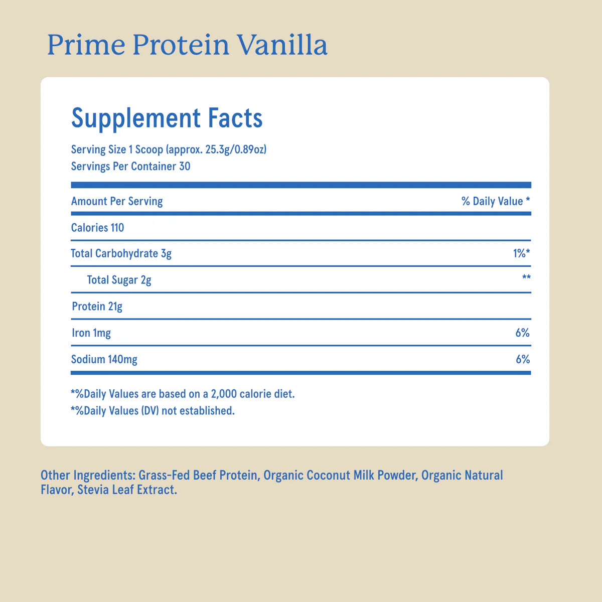 Equip Prime Protein