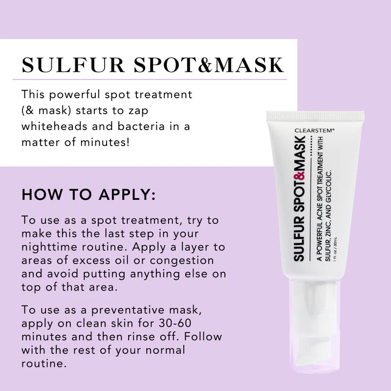 Clearstem Sulfur Spot&Mask