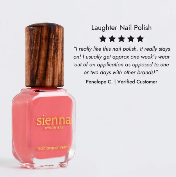Sienna Byron Bay Nail Polish - Laughter