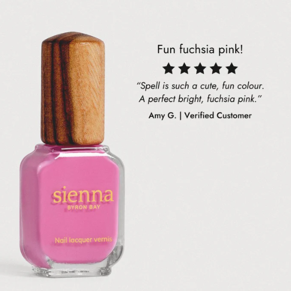 Sienna Byron Bay Nail Polish - Spell