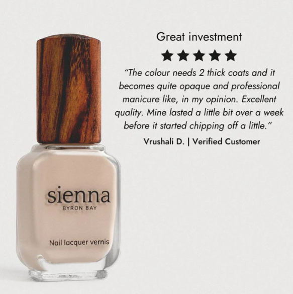 Sienna Byron Bay Nail Polish - Kindness