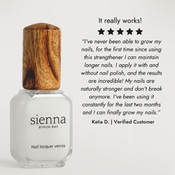 Sienna Byron Bay Nail Strengthener