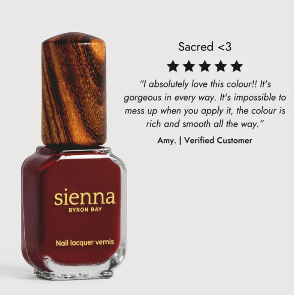 Sienna Byron Bay Nail Polish - Sacred
