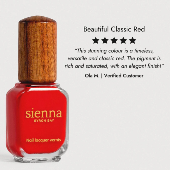Sienna Byron Bay Nail Polish - Passion