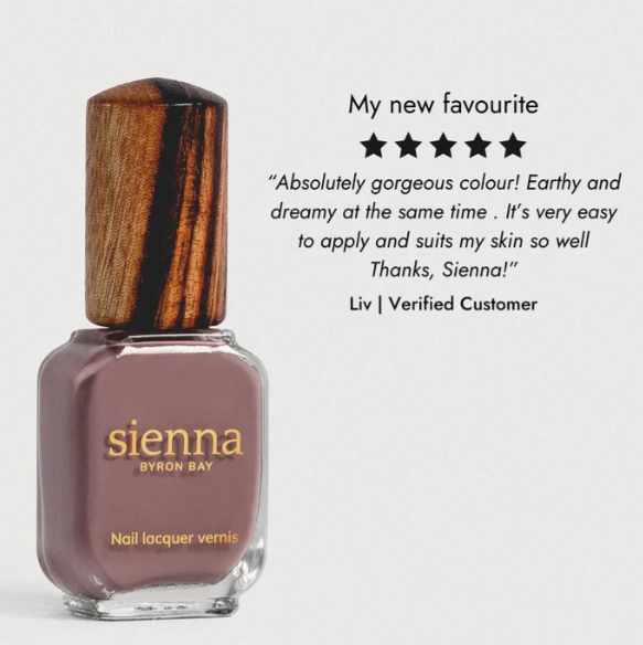 Sienna Byron Bay Nail Polish - Nurture
