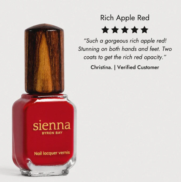 Sienna Byron Bay Nail Polish - Tempest