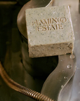 Flamingo Estate Exfoliating Peppermint Soap Brick