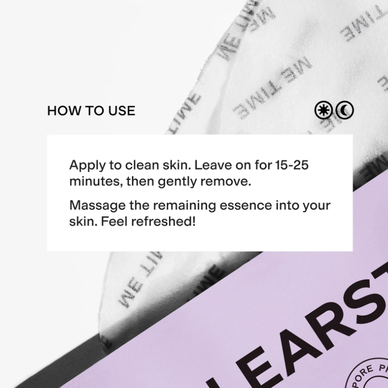 Clearstem Glass Effect Face + Neck Sheet Masks