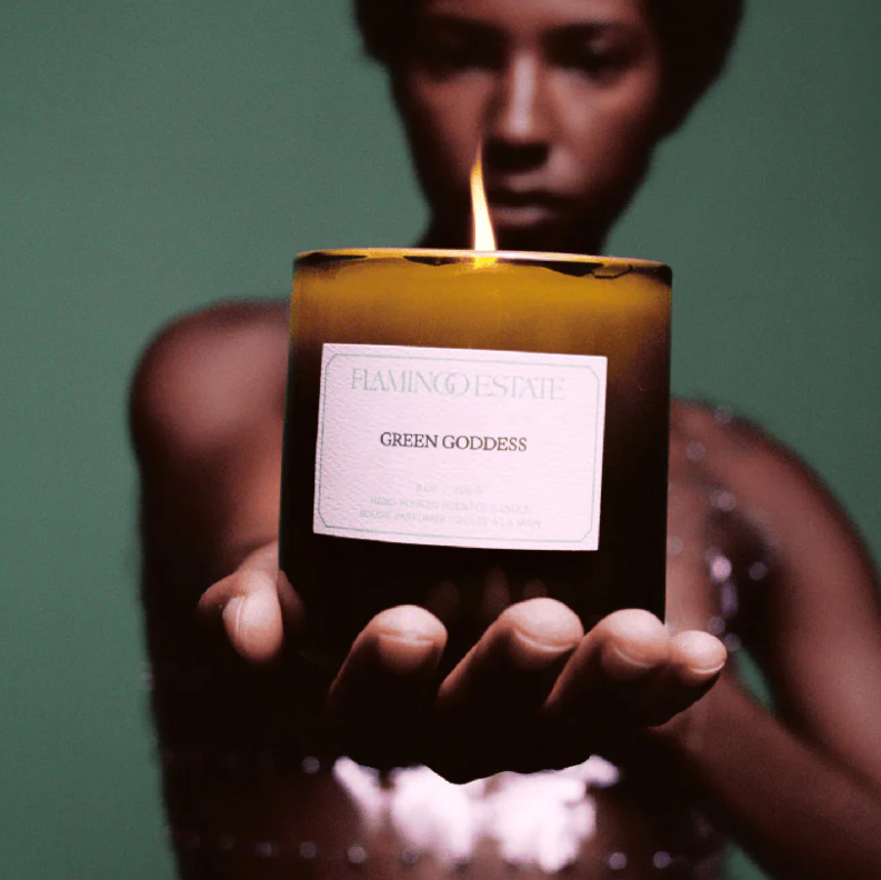 Flamingo Estate Green Goddess Candle