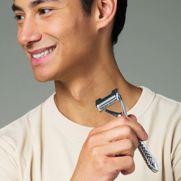 Leaf 2 Double Blade Pivoting Razor