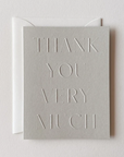 Jaymes Paper Thank You No. 10 Greeting Card