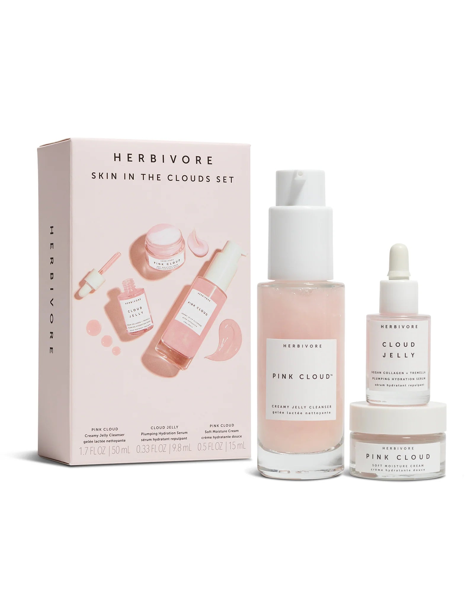 Herbivore Skin the the Clouds Plumping Hydration Set