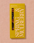 Spring and Mulberry Pecan Date Chocolate Bar