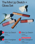 ILIA Beauty The Mini Lip Sketch + Gloss Set