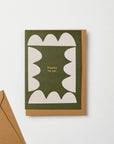 Kinshipped Thankful For You Greeting Card