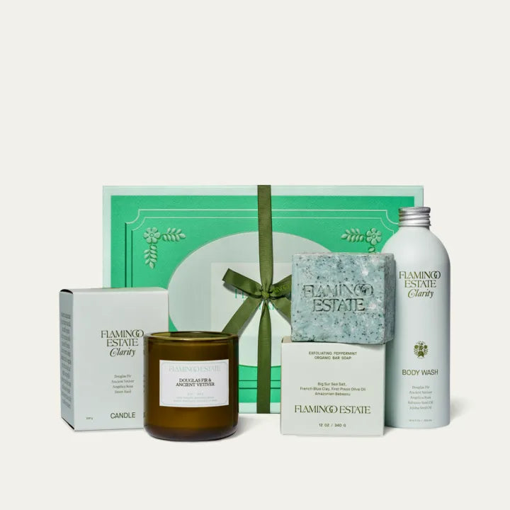 Flamingo Estate Douglas Fir &amp; Vetiver Morning Set
