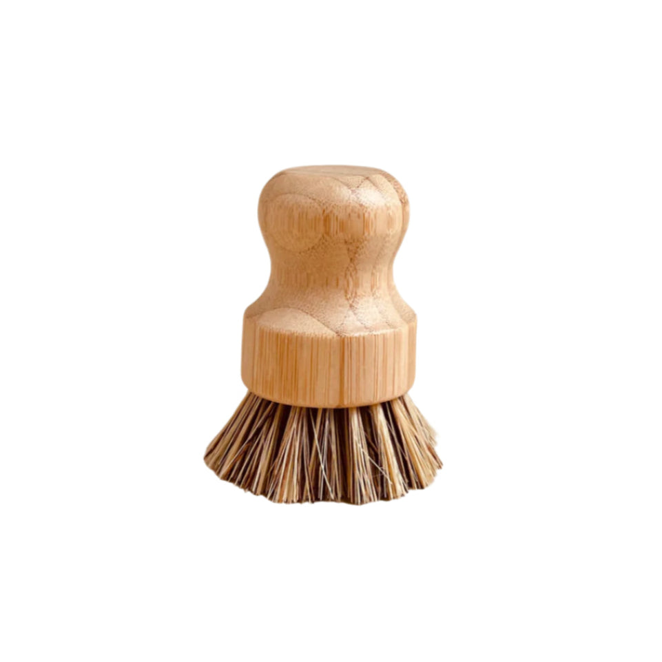 Ardent Goods Short Handle Bamboo Pot Brush