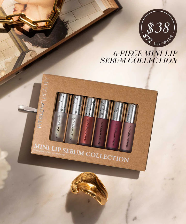 Fitglow Beauty Mini Lip Serum Collection