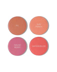 Fitglow Multi-Use Ceramide Cream Lip + Cheek Palette - Freshly Picked