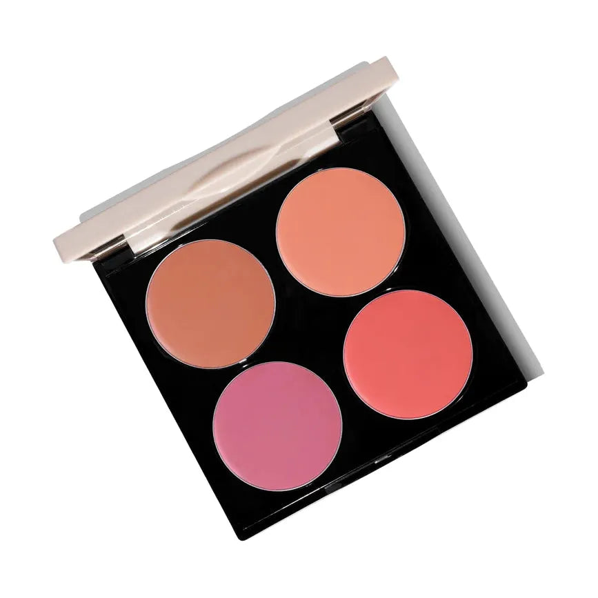 Fitglow Multi-Use Ceramide Cream Lip + Cheek Palette - Freshly Picked