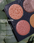 Fitglow Multi-Use Ceramide Cream Lip + Cheek Palette - Buffed Glow
