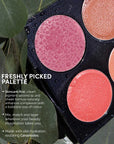 Fitglow Multi-Use Ceramide Cream Lip + Cheek Palette - Freshly Picked