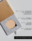 Fitglow Beauty Multi-Use Pressed Shadow + Blush Color