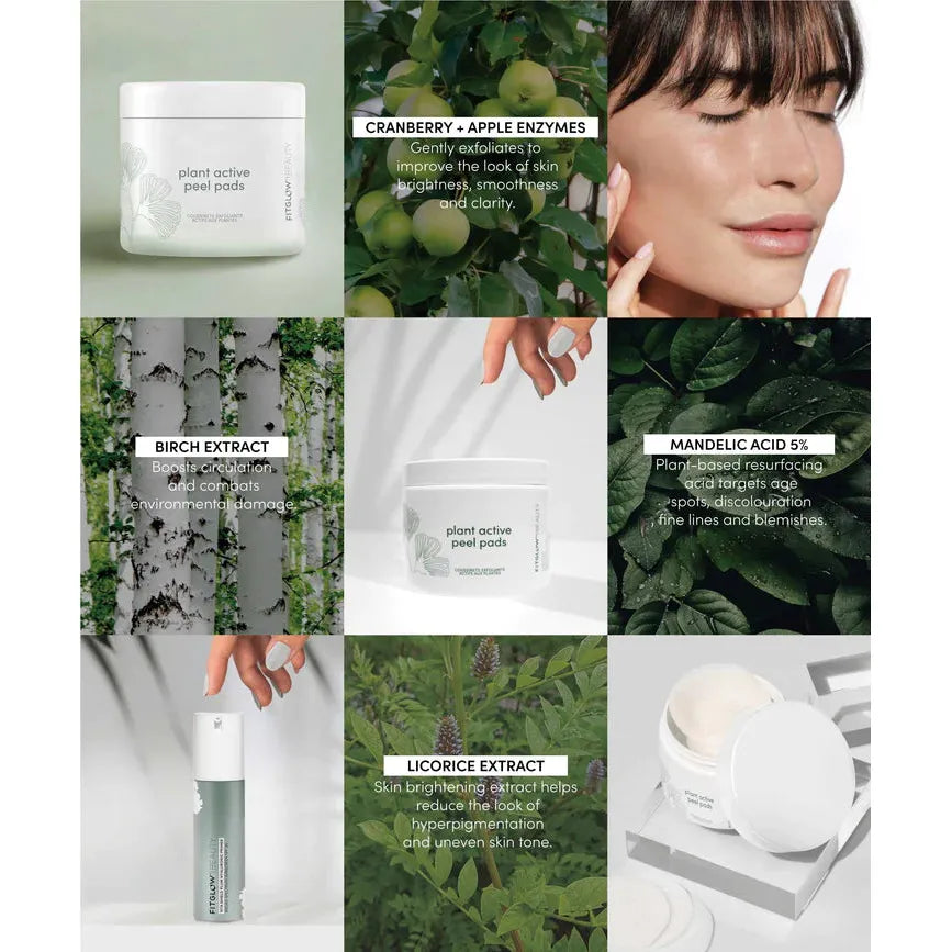 Fitglow Beauty Plant Active Peel Pads