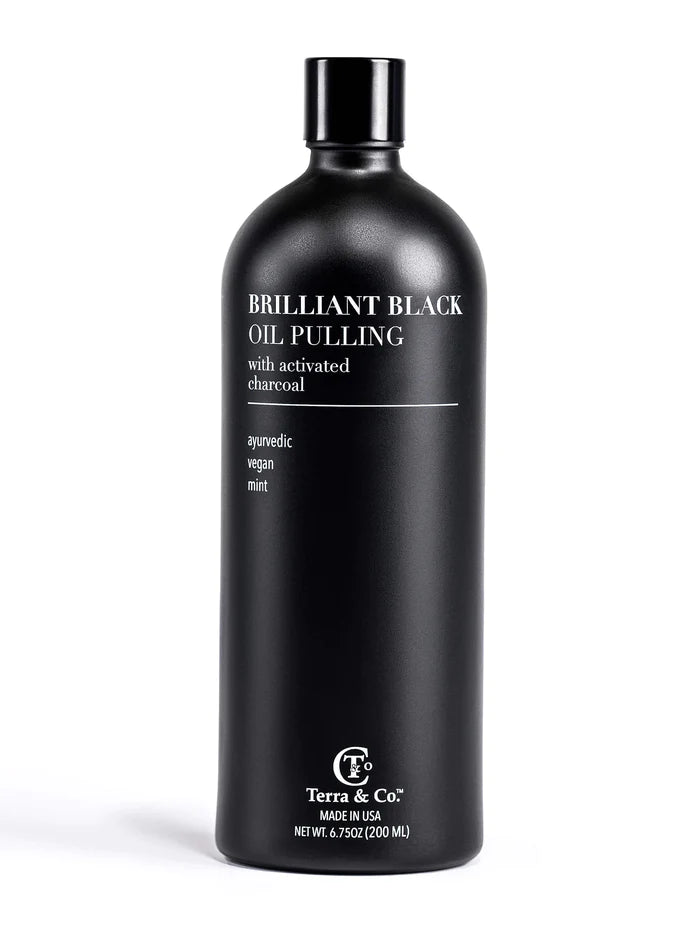 Terra And Co. Brilliant Black Oil Pulling