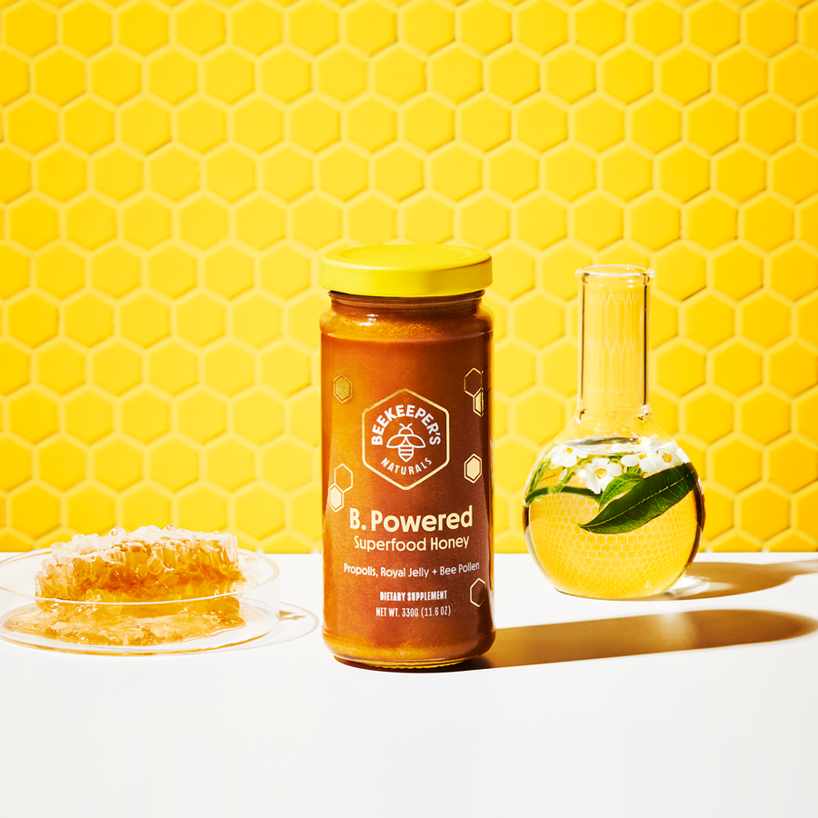 Beekeepers Naturals B. powered Superfood Honey