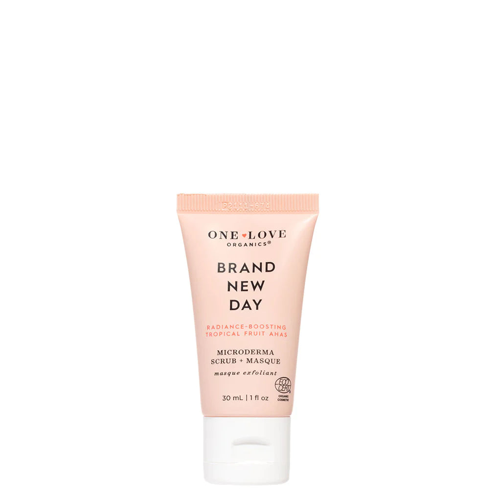 One Love Organics Brand New Day Microderma Scrub + Masque