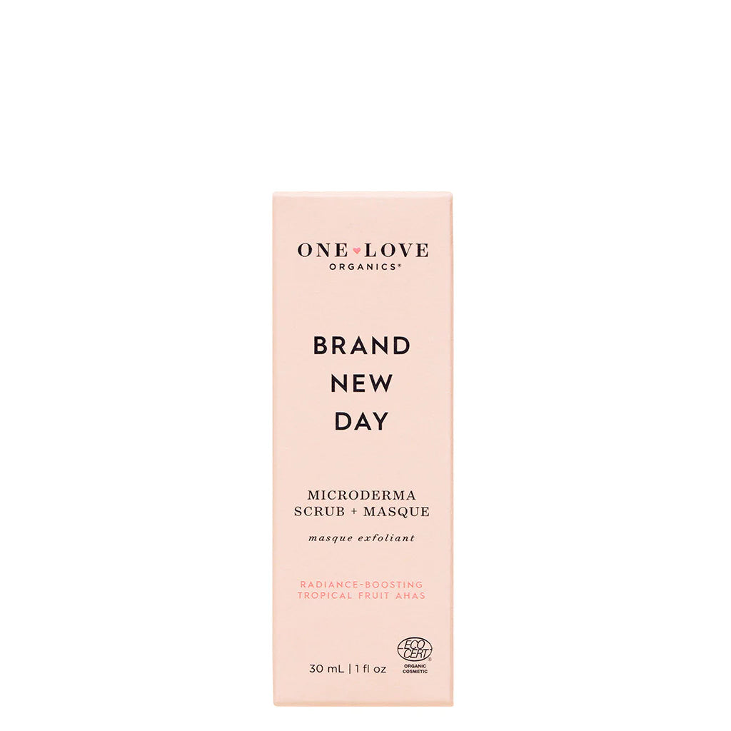 One Love Organics Brand New Day Microderma Scrub + Masque