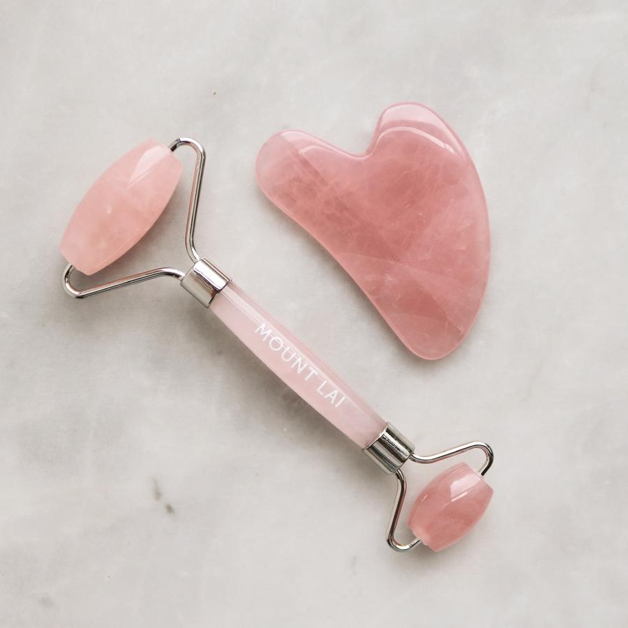 Mount Lai Rose Quartz Facial Spa Set