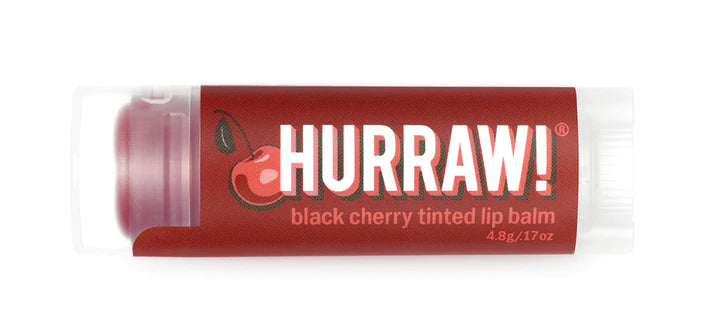 Hurraw Black Cherry Tinted Lip Balm