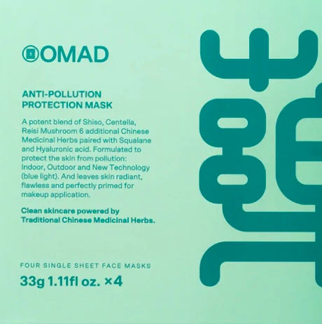 Omad Anti Pollution Protection Mask 4 Pack