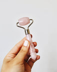 Mount Lai Mini Rose Quartz Facial Roller