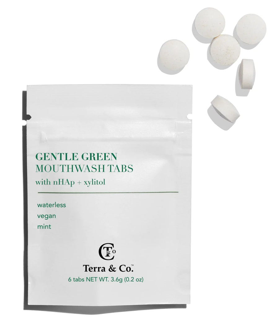 Terra & Co. Gentle Green Mouthwash Tabs