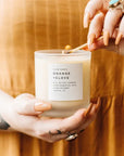Slow North Orange + Clove Candle