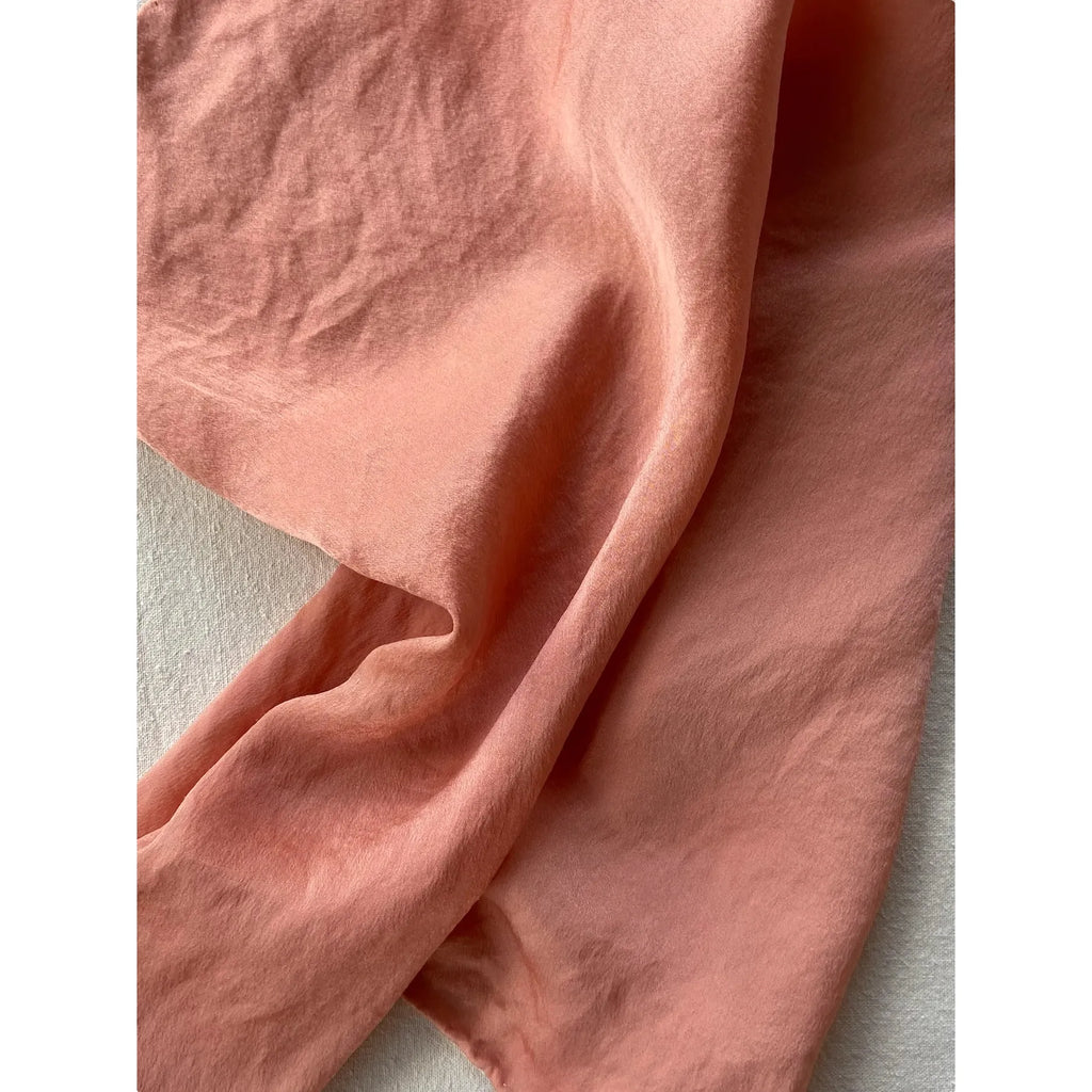 Plant Dyed Silk Scarf Madder Root