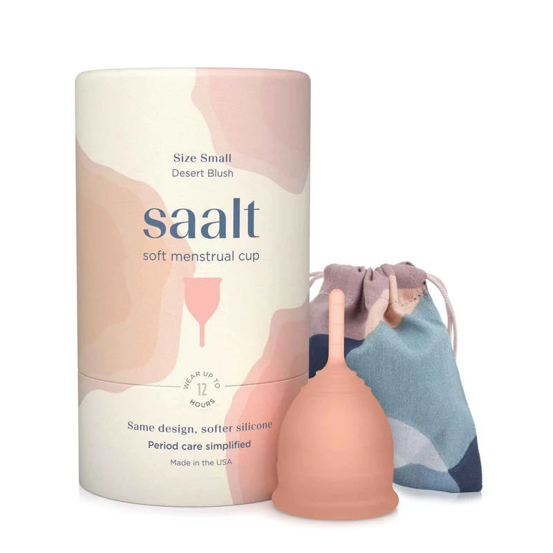 Saalt Soft Menstrual Cup Small - Desert Blush