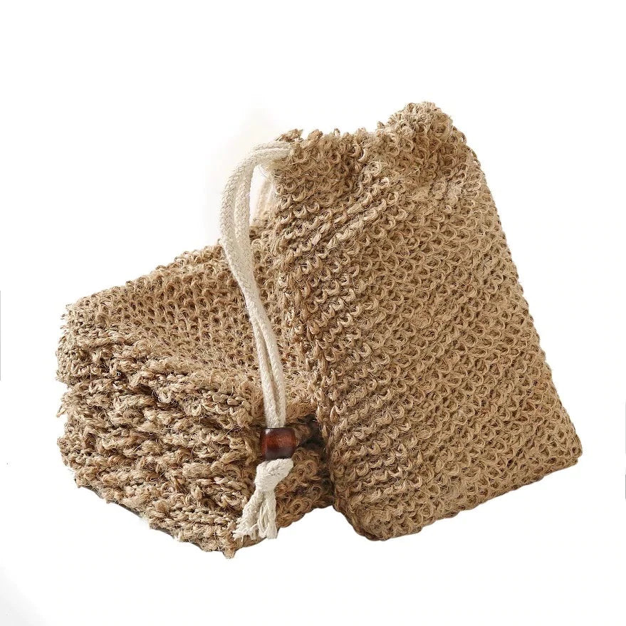 Jute cheap soap bag